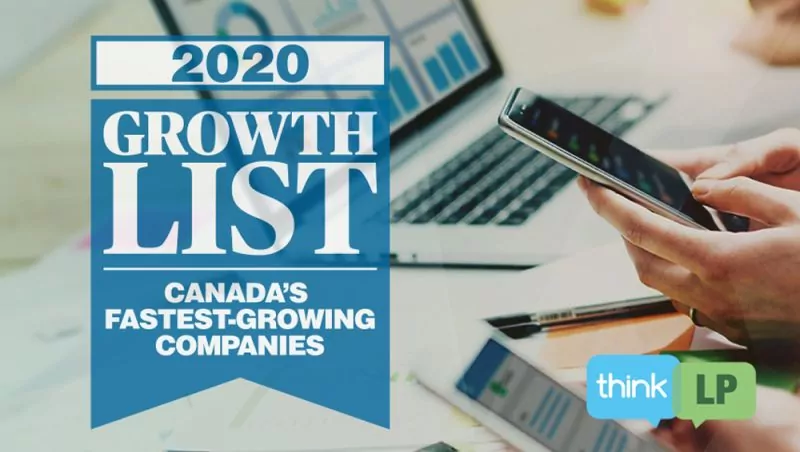 ThinkLP Ranks No. 44 On Canadian Business Growth List